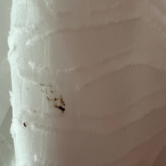 NWT Tanya Taylor Women’s Josette Puff Sleeve Mini Dress in White in size 4 - Picture 9 of 13